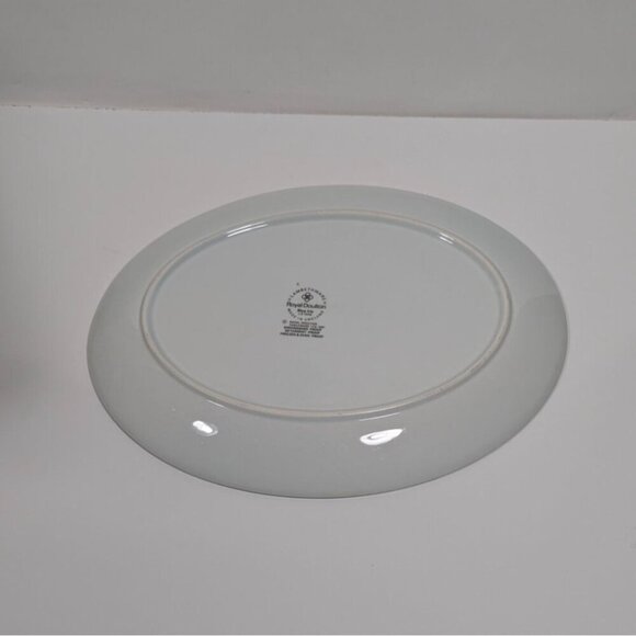 Royal Doulton Blue Iris Oval Serving Platter 13.25" Lambethware England - Picture 8 of 9